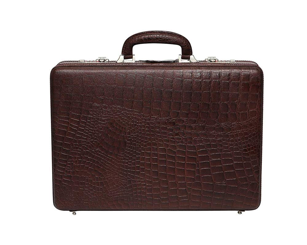 Red Cherry Genuine Leather Business Briefcase Office Bag for Men with 15.6 Inches Laptop Compartment (B096RMPD43) Amazon Price History, Amazon Price Tracker