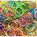 Produktbild VanyStore 1200 Mix Glitzer Loom Bands Bandz Gummibänder inklusive 24 S Clips