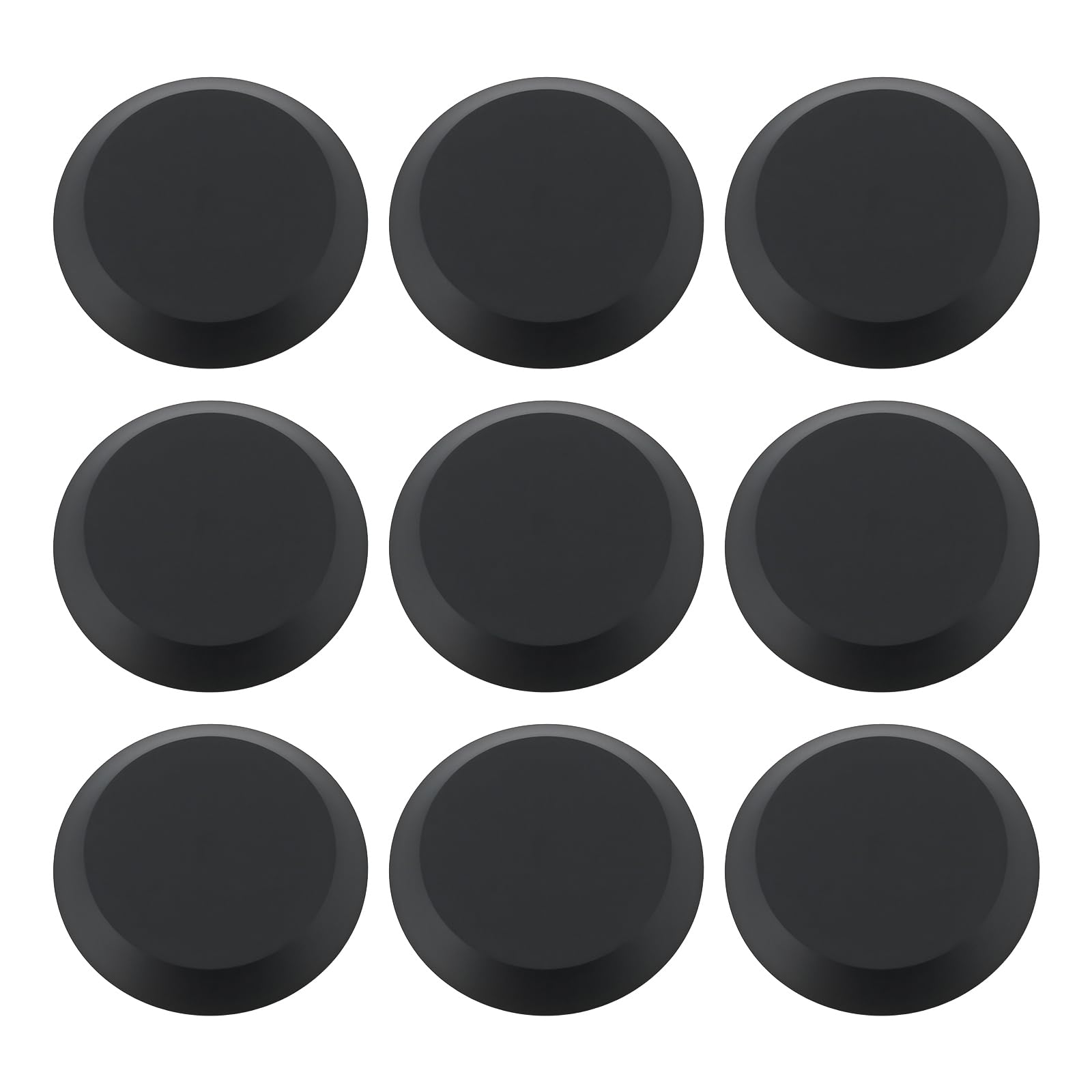 ECSiNG Tapón de Ojal Ciego para Panel de Carrocería Color Negro para Agujeros de 22-22,5 Mm 30 Unidades