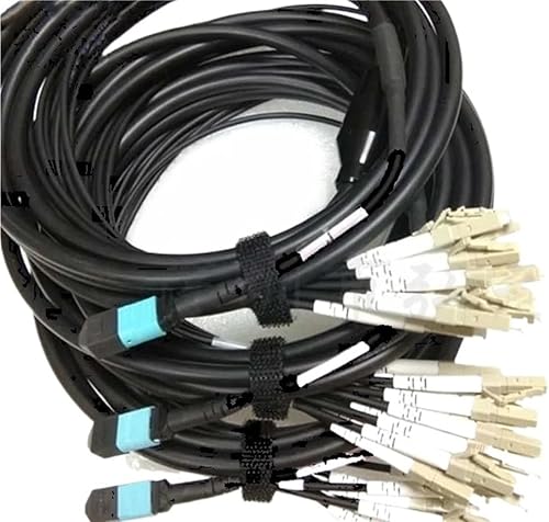 NHBQPOG 30m50m80m100m120m OM3 8C MPO-LC LSZH Armored Jumper multimode Waterproof