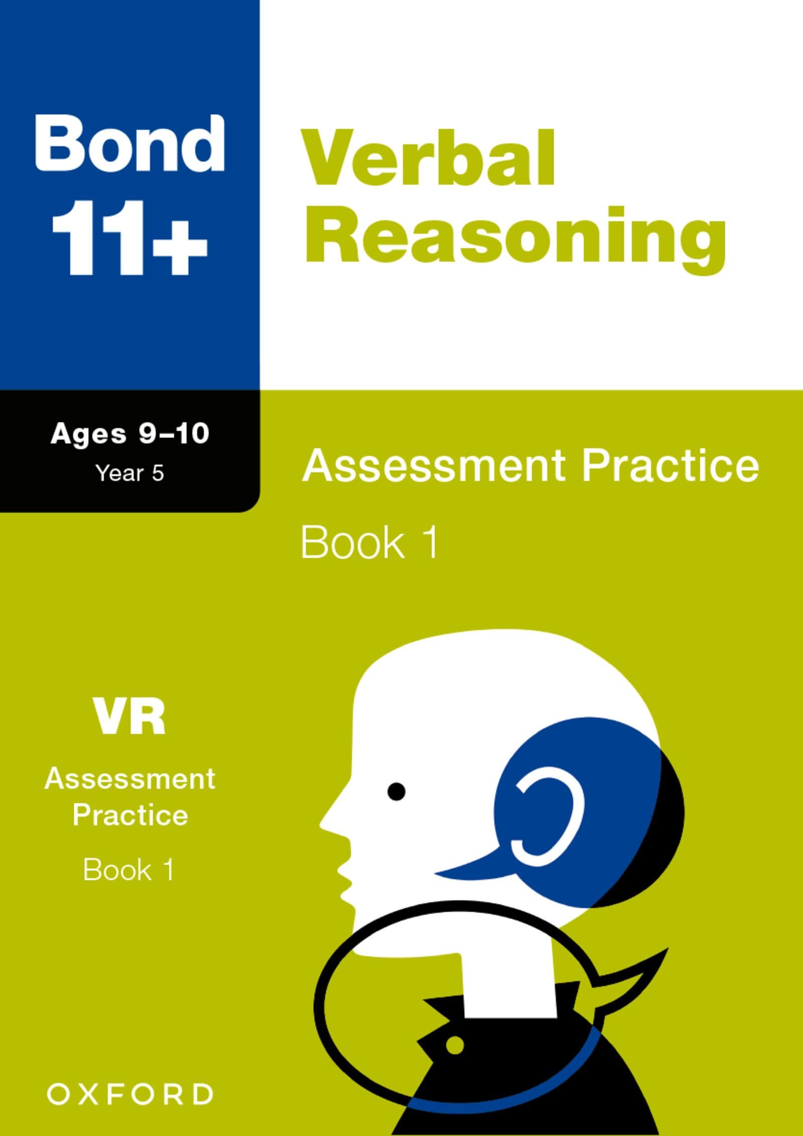 Bond 11+ Verbal Reasoning Assessment Practice Papers Age 9-10 (Book 1) | For GL Assessment 2026 & other 11 plus exams (Bond: Assessment Papers)