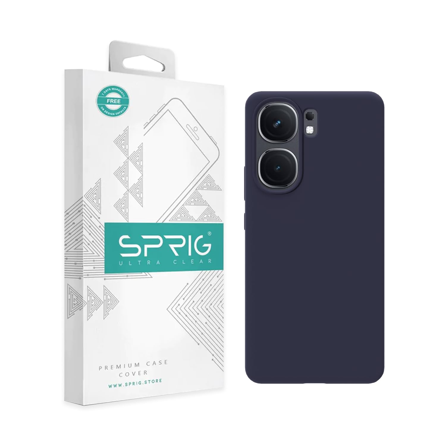 SPRIG Liquid Silicon Back Cover/Back Case for iQOO Neo 9 Pro (Midnight Blue) (B0D6FZ4K83) Amazon Price History, Amazon Price Tracker