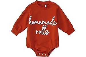Infant Girls My Rolls Are Homemade Thanksgiving Onesie