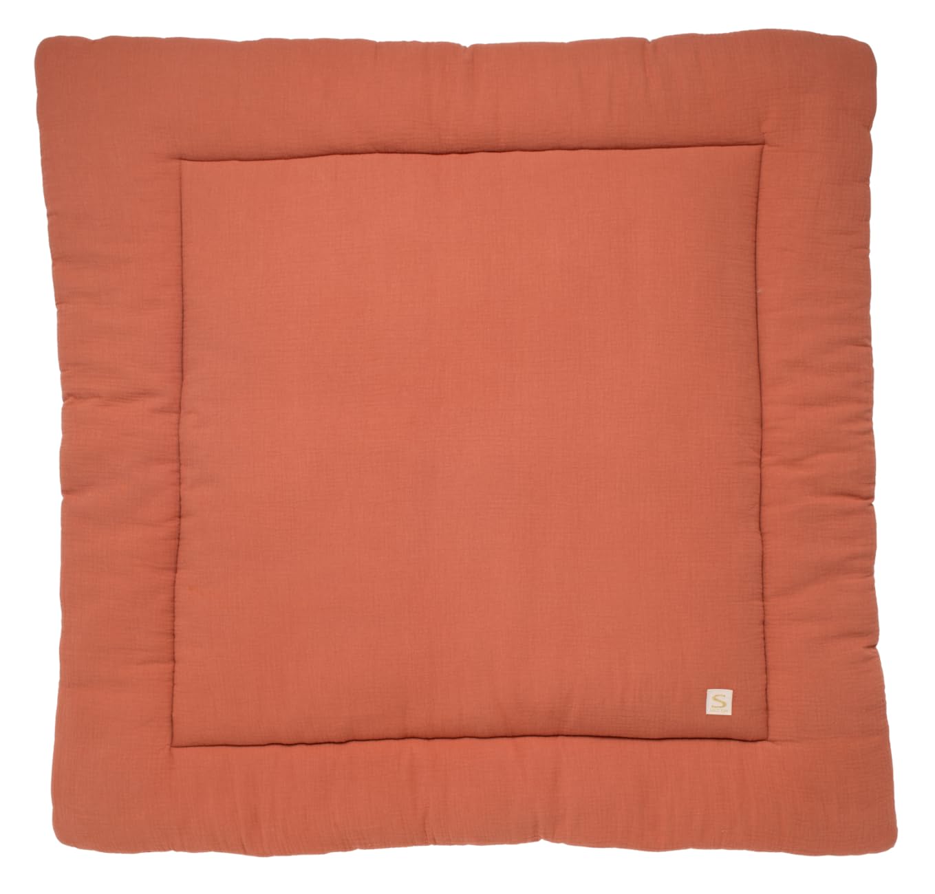 Grand tapis de jeu en double gaze de coton