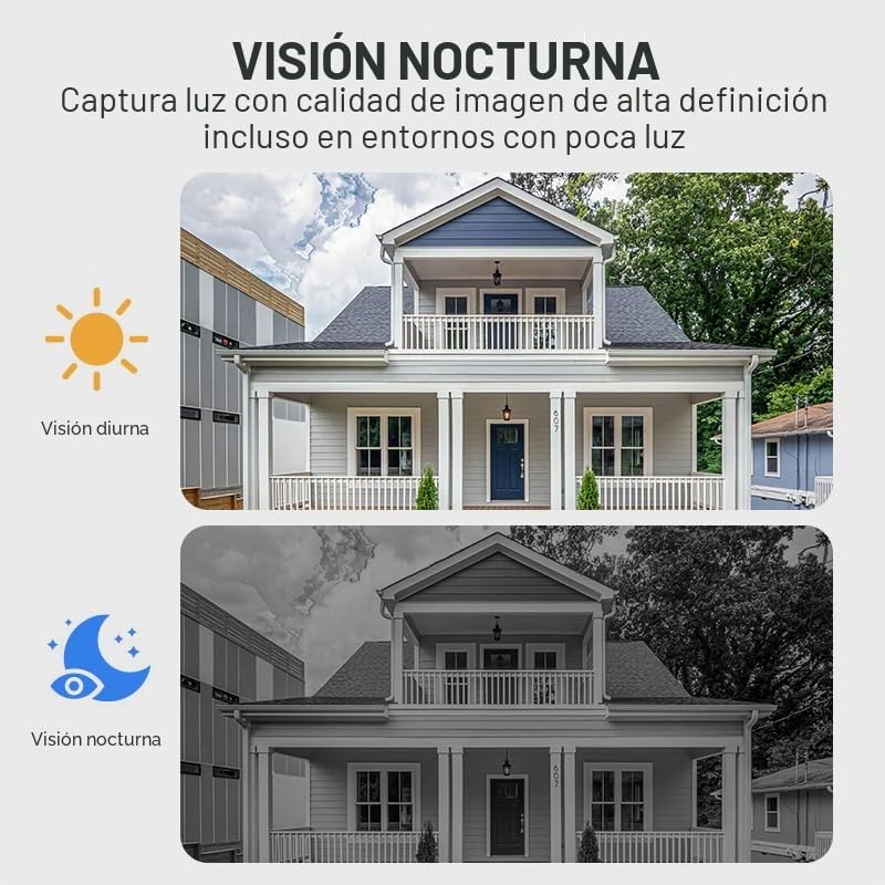 Timbre Videoportero Inalámbrico con Cámara, Timbre Videoportero WiFi Exterior Impermeable IP65 720P con Detección PIR Visión Nocturna Instalación Sencilla Compatible con Tuya Smart App, 2.4 GHz