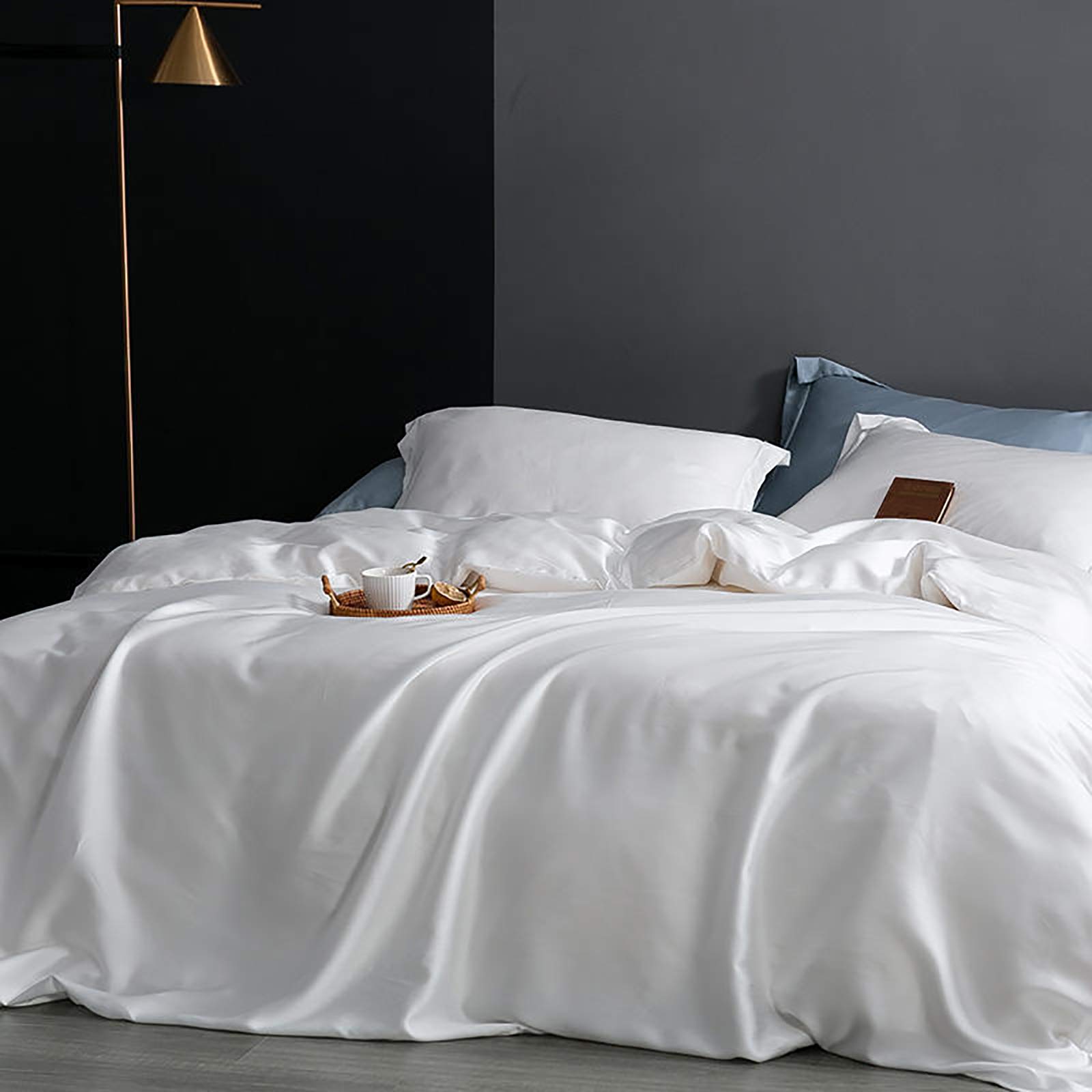 Couverture de couette respirante anti-transpiration pour grand lit