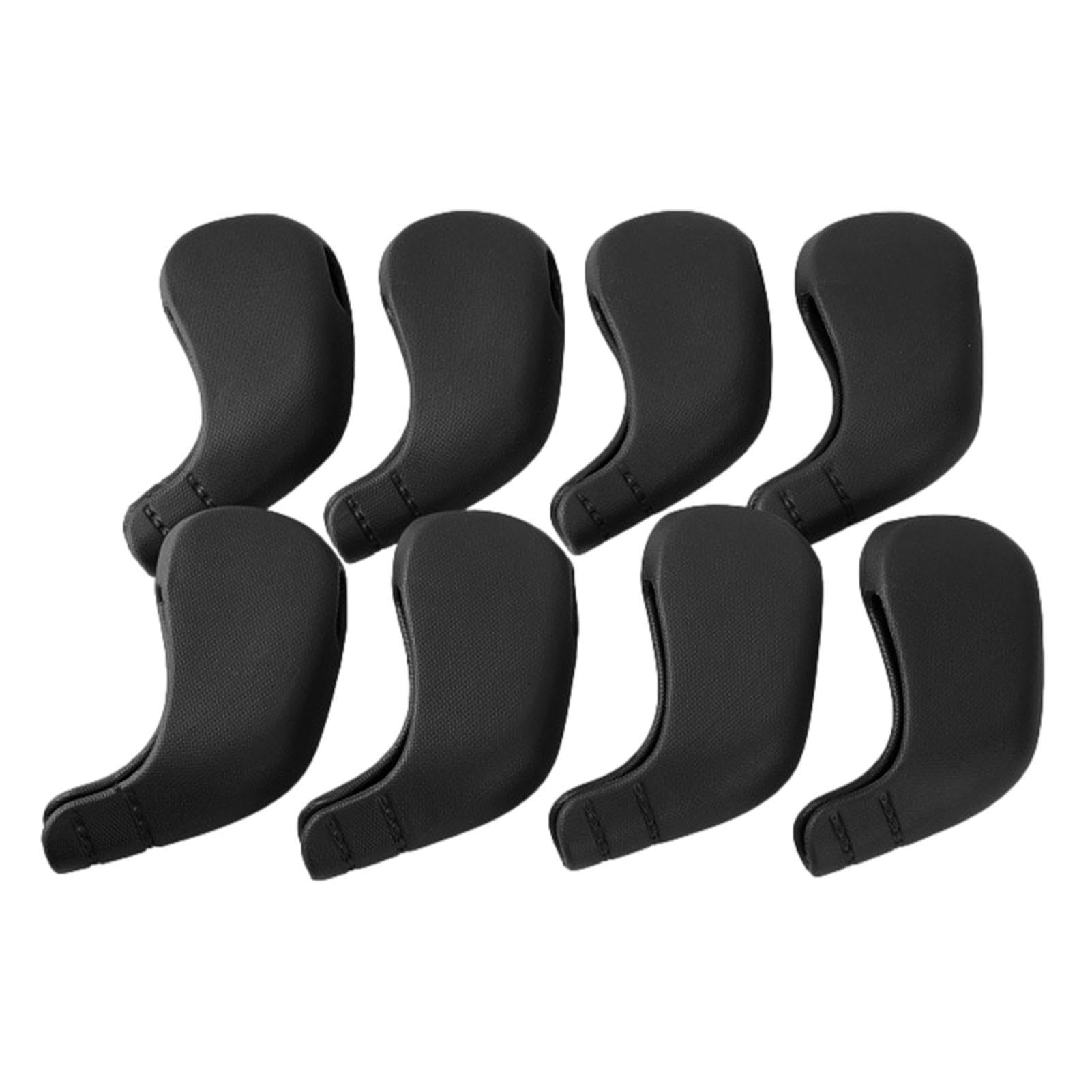 Fundas para cabeza de golf, funda para cabeza de conductor de golf, protector de cabeza de palo de golf, juego de 8 fundas para cabeza de hierro de golf con número hueco, fundas para cabeza de palo de