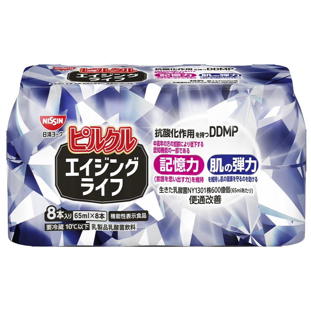 Amazon.co.jp: [冷蔵] 日清ヨーク ピルクルエイジングライフ 65mlx8P
