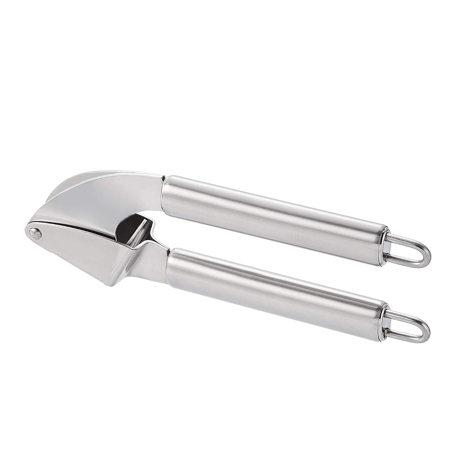 AmazonCommercial Stainless Steel Garlic Press