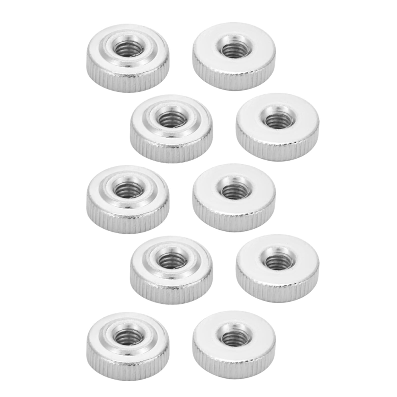 Hardware Nuts, GB807 M3 M4 M5 M6 M8 M10 Handle Nut 10Pcs Knurled Thumb Nuts (M4(10pcs))