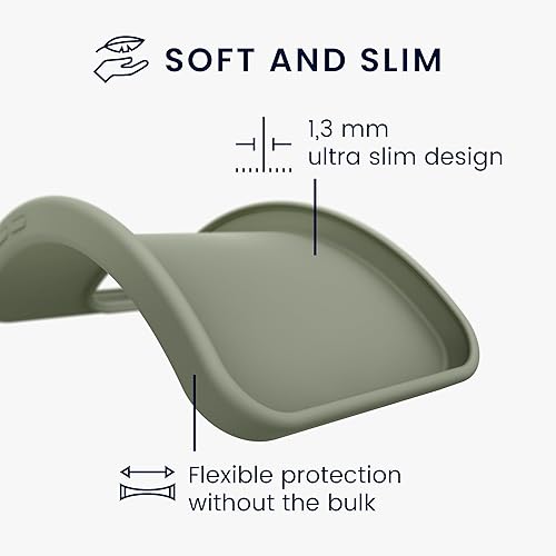 Vista 447 de kwmobile Funda compatible con Xiaomi Redmi Note 11 / Note 11S - Funda protectora de silicona TPU suave y delgada - Azul Báltico Azul (Baltic Blue)