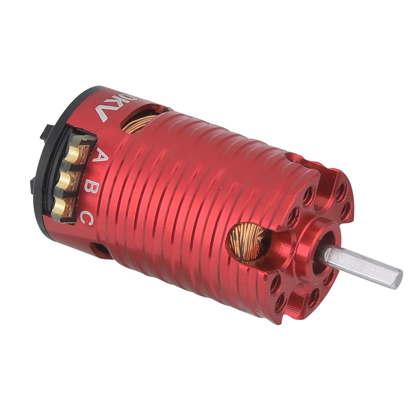 Alomejor Bürstenloser 3500KV Motor mit Hochdrehzahl-Lagern für 1/24 1/28 RC