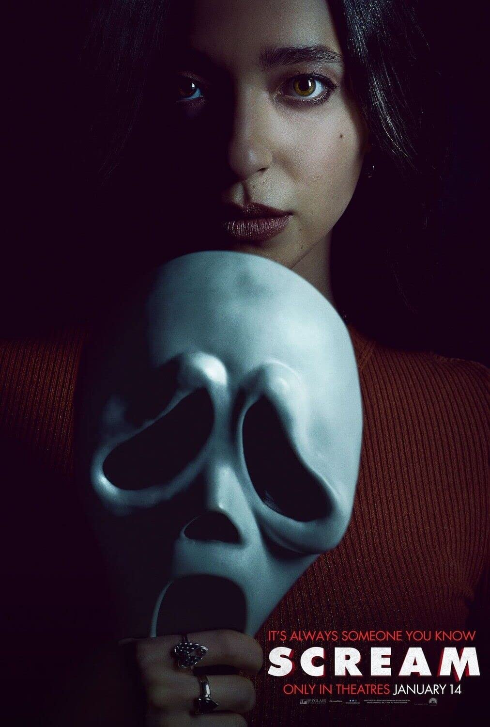 Scream 6 Poster Horror Movie Wall Art Picture A4