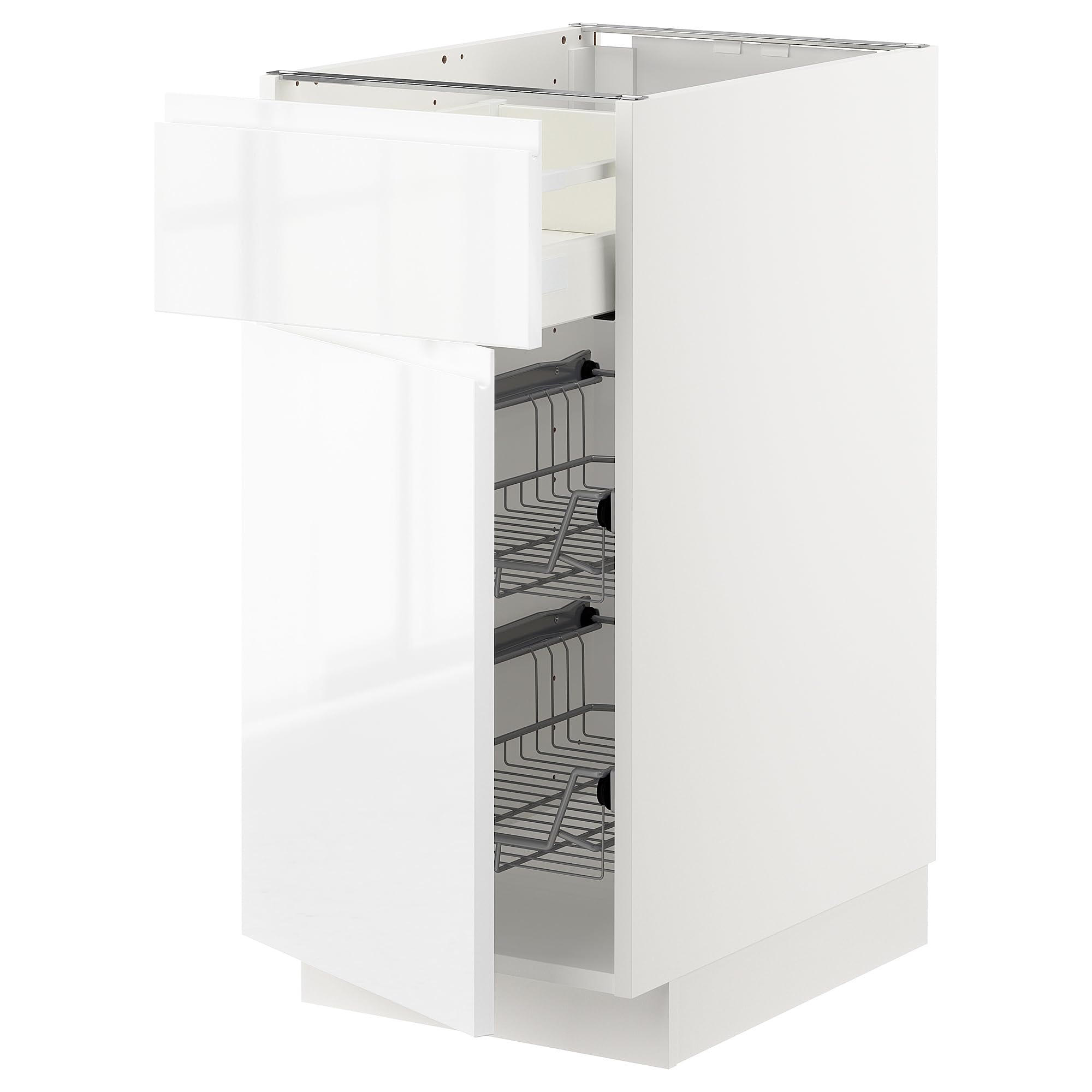 Meuble METOD MAXIMERA pour optimiser les petits espaces de cuisine et éliminer le désordre
