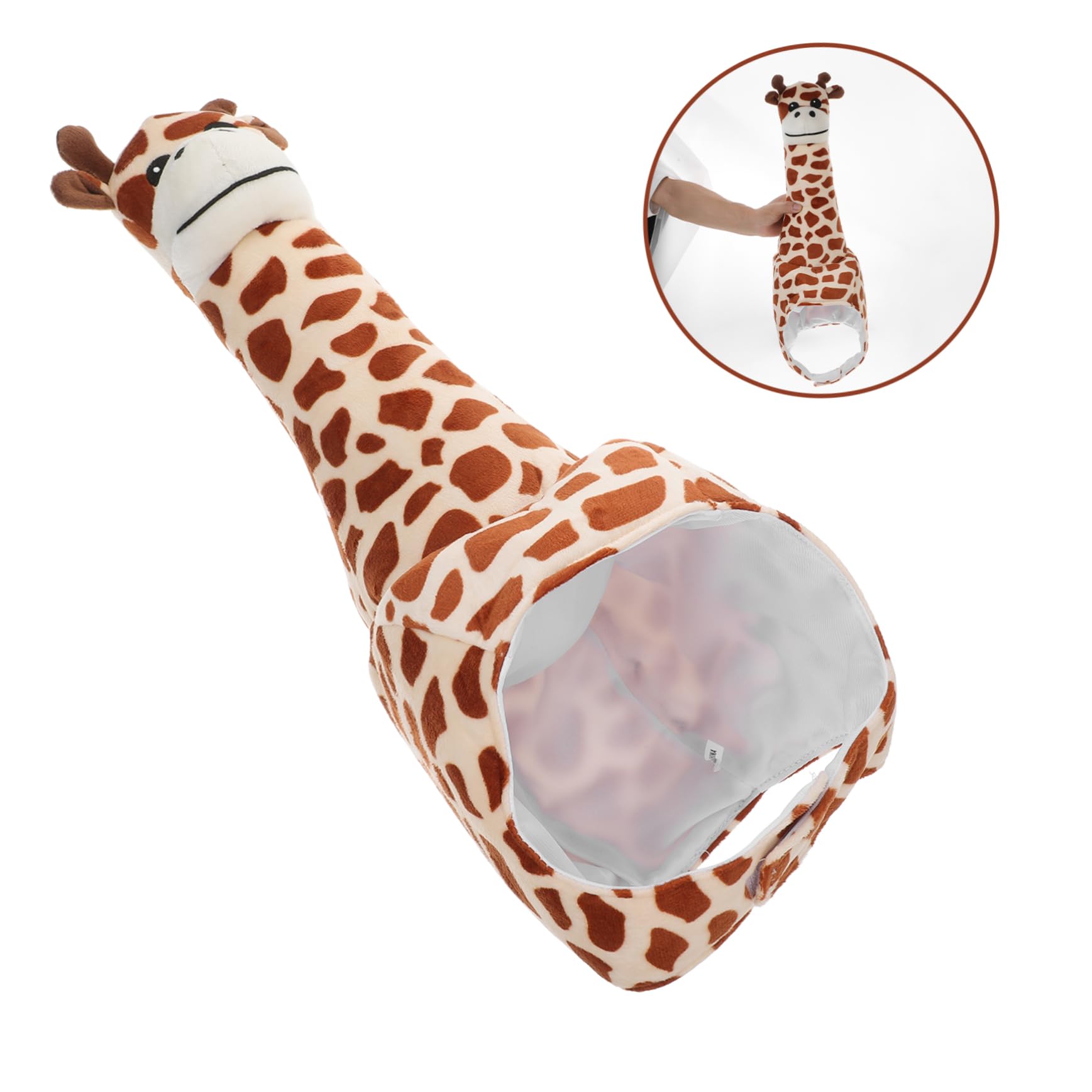 Hemobllo Sombrero De Giraffe De Peluche Divertido Para Fiestas Accesorio De Carnaval y Fotografía Diseño Lúdico Para Adultos
