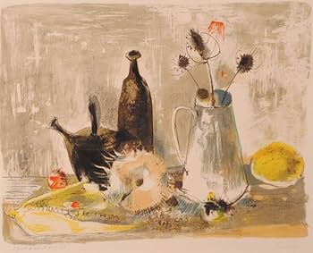 【真作】版画　作者不詳　サイン有　リトグラフ　静物　逸品　R74 Amazon.co.jp: x3G064Z01 宮本忠幸 無所属 「森の詩」 37100