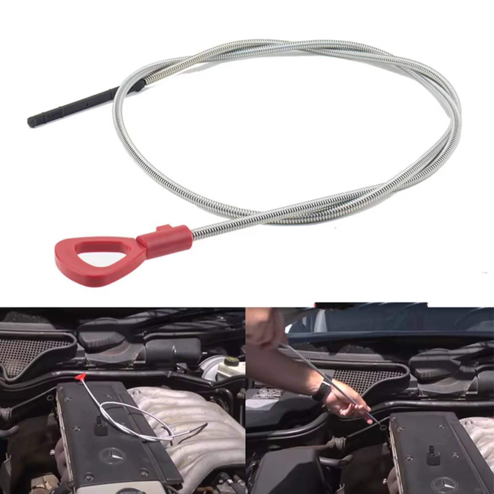 Asta di Livello Olio Motore per Benz Classe M W163 W164 ML270CDI 1 Pezzo Asta di Livello Olio Motore Auto 168589012100