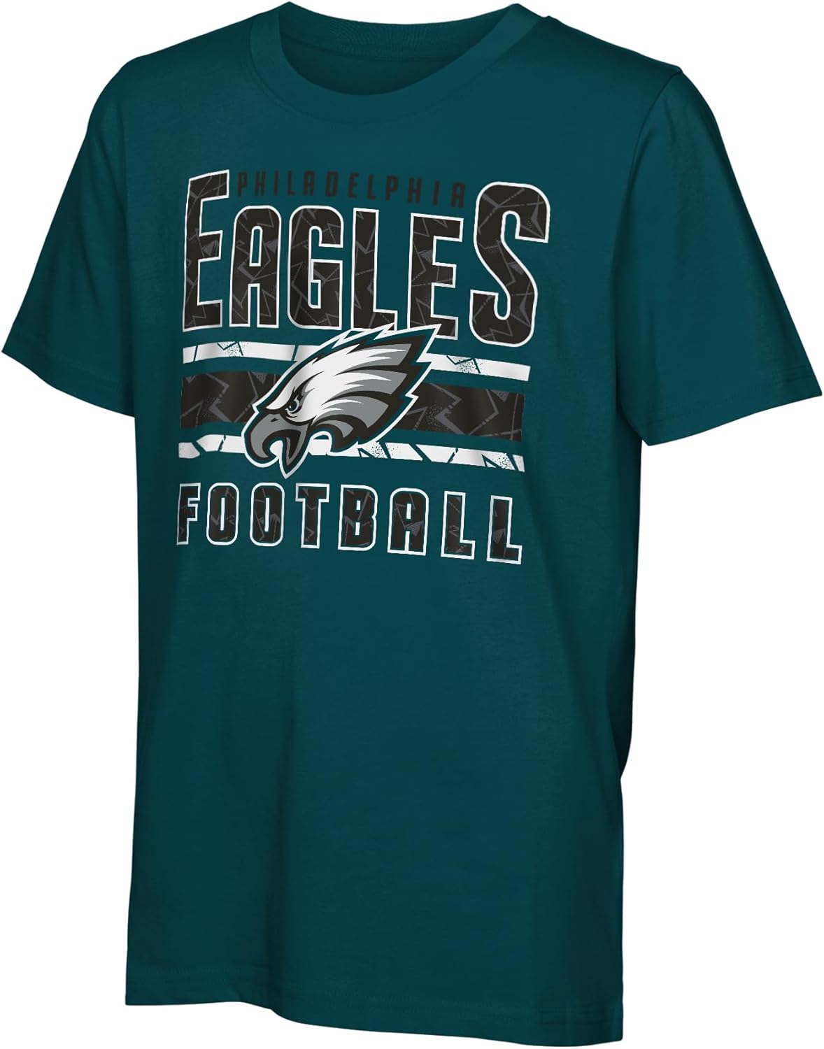 NFL Officially Licensed Kids Youth Boys 8-20 Primary Logo Wordmark in The Mix 2 Pack Long Sleeve T-Shirt Combo Set - Image 3