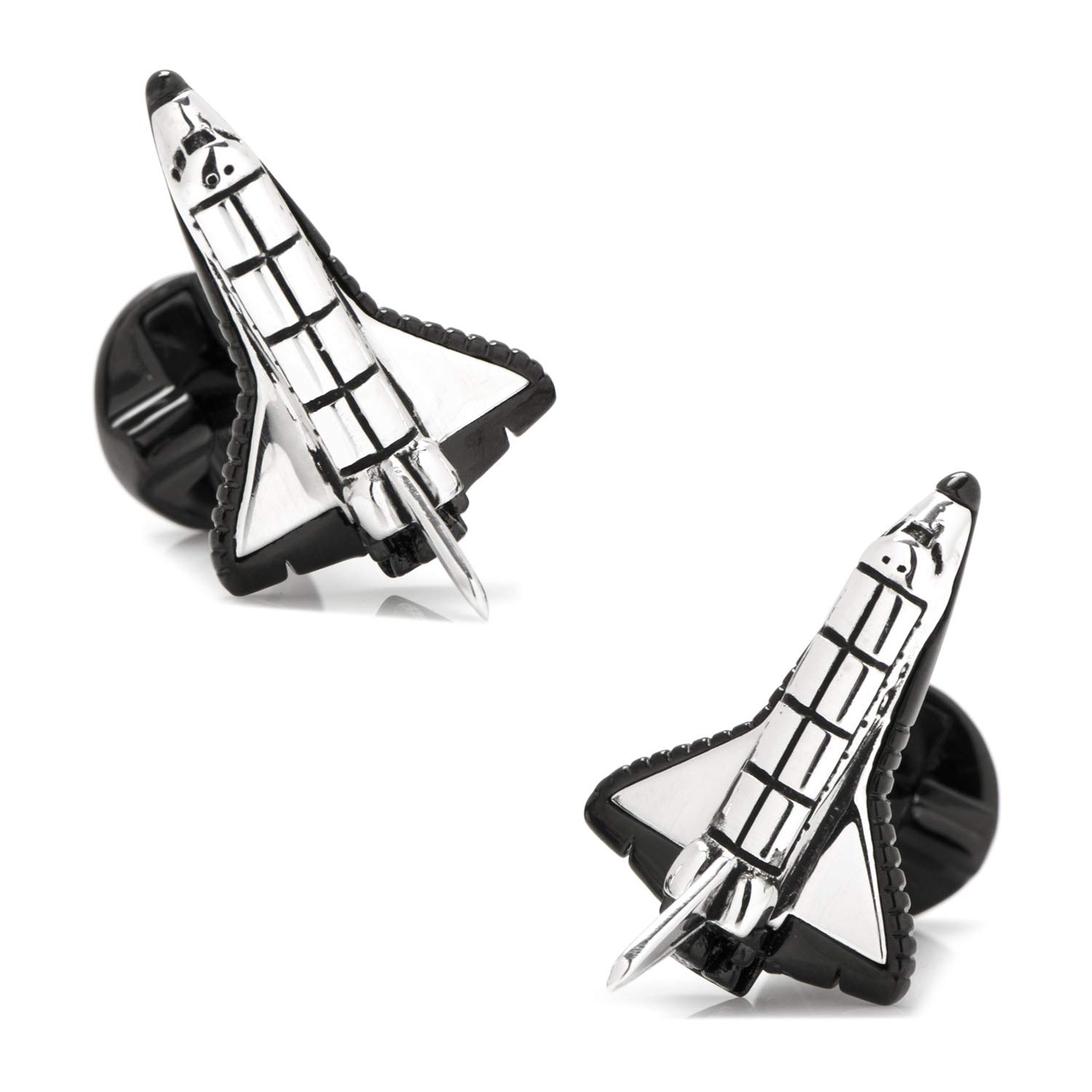 Ox & Bull Trading Company and Co. 3D Space Shuttle Cufflinks