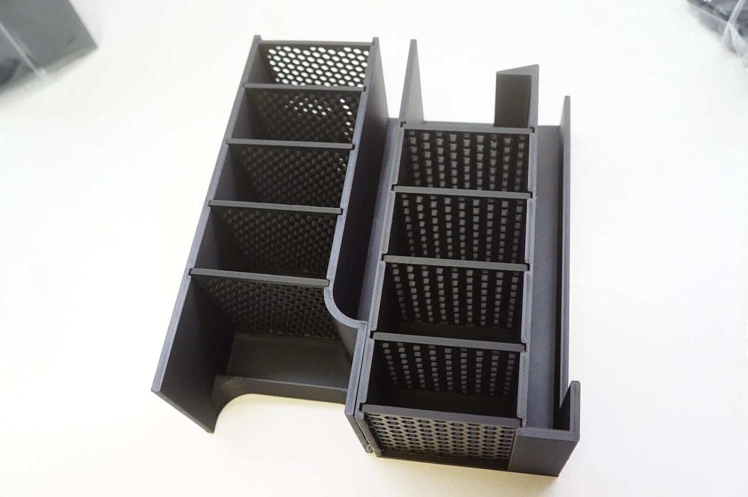 Media Basket Set for Fluval EVO 13.5 Gallon Aquarium Chambers - 5 Tier Shelf