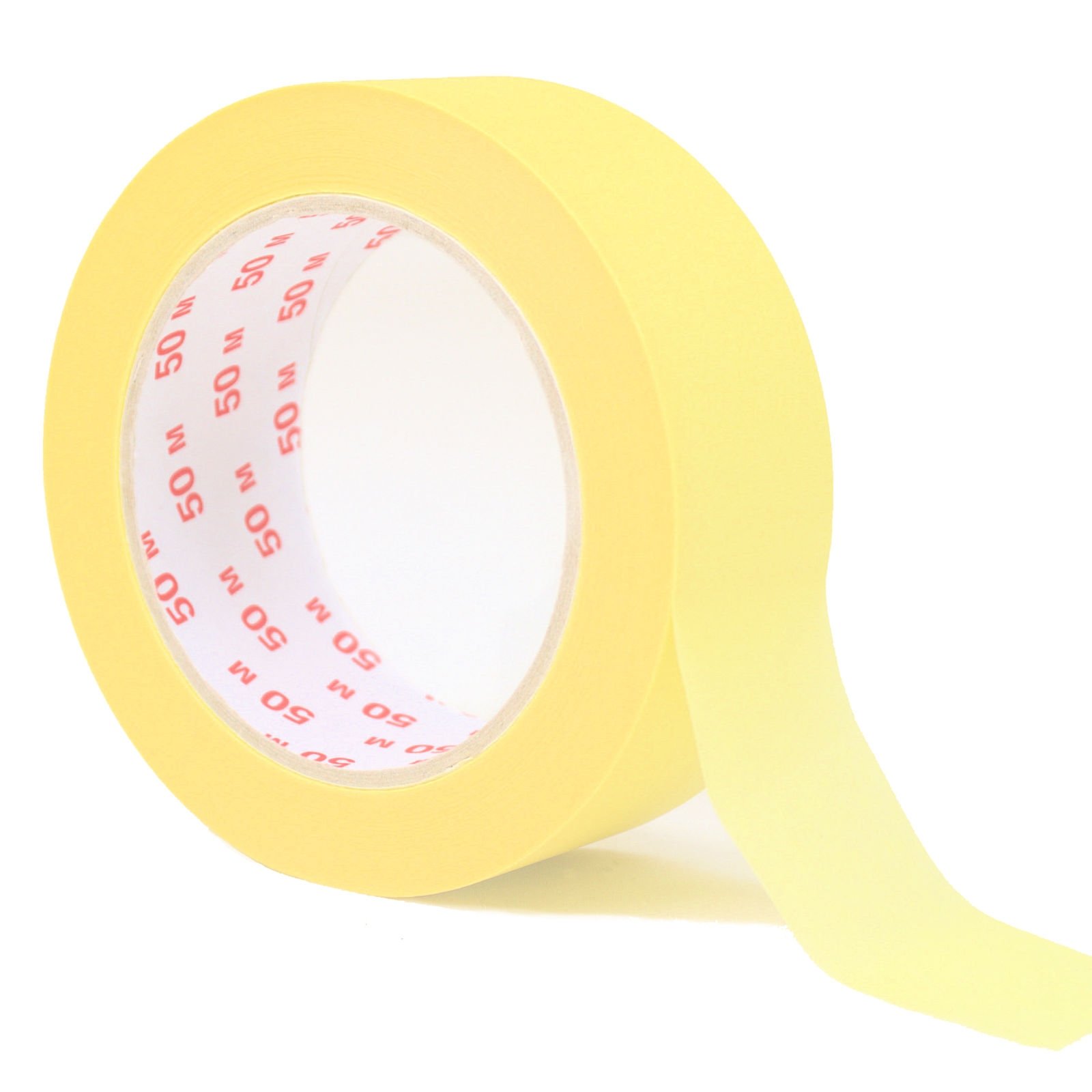 Lot de 24 rubans de masquage ou de peinture pour travaux professionnels, 50 m x 38 mm