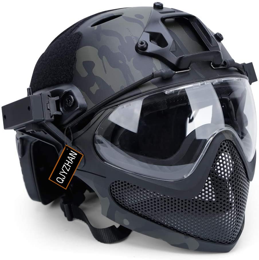 HYOUT Fast Base Jump Helmet PJ Style Airsoft Helmets U.S Tactical