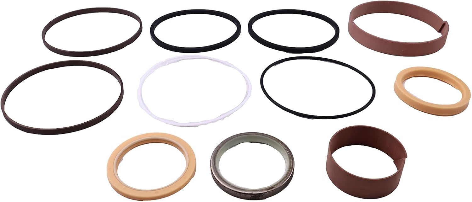 FridayParts Hydraulic Cylinder Seal Kit 1542915C2 Compatible for CASE Loader 580K 580SK 580SL 580SM Replacement