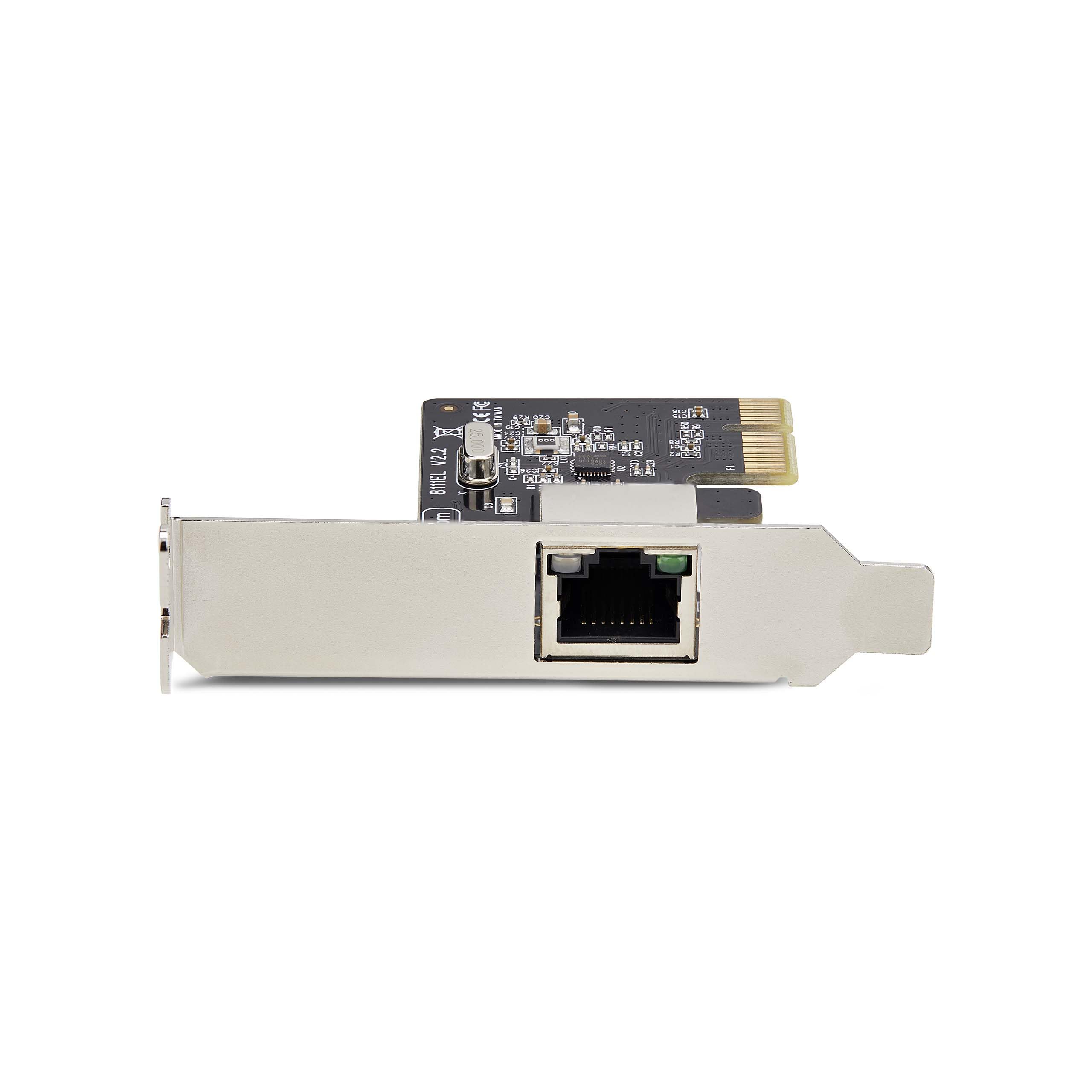 StarTech Carte Réseau PCIe Gigabit 1 Port, Profil Bas (ST1000SPEX2LT)