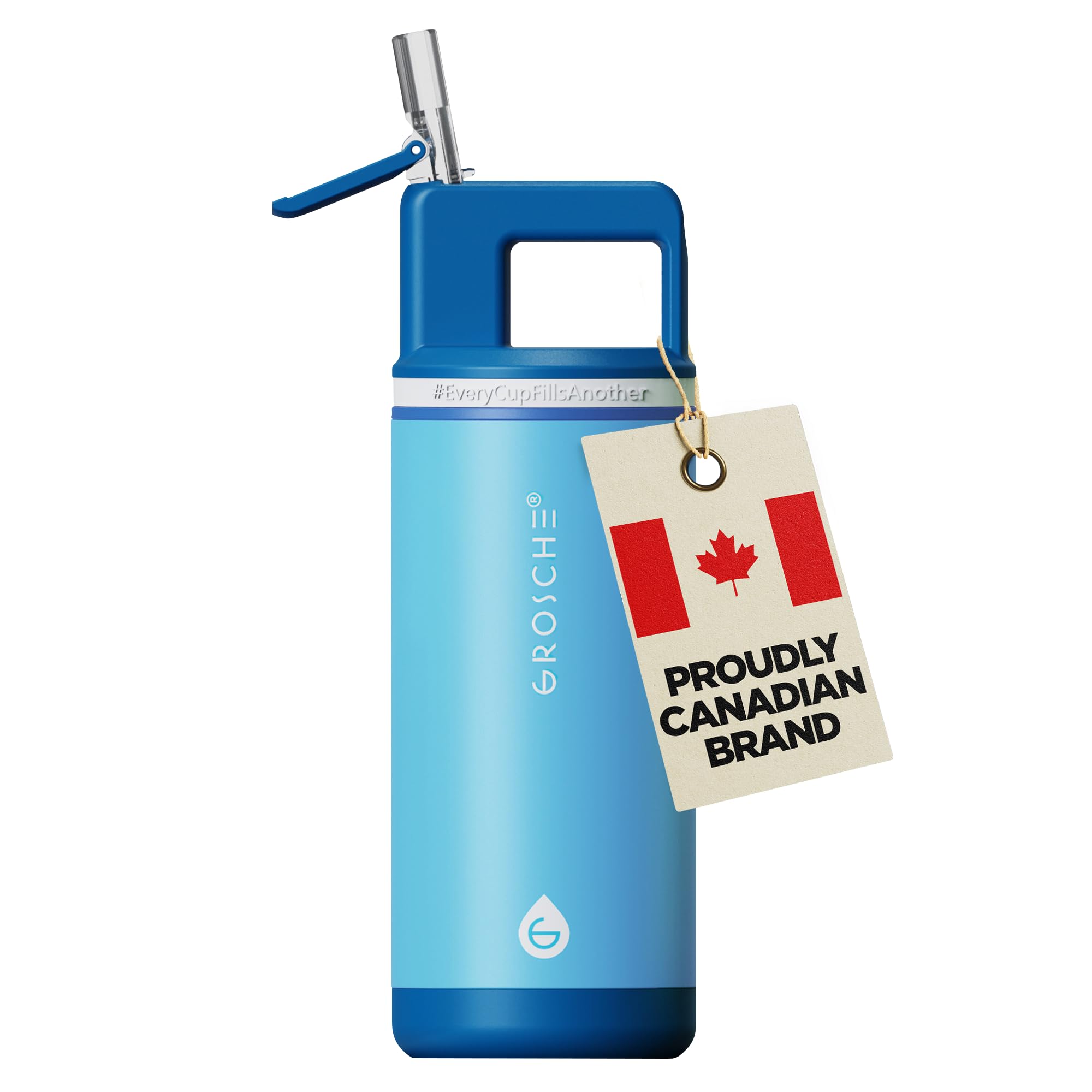 Amazon.com: GROSCHE Alpine Flip n' Sip 16oz Insulated Kids Water