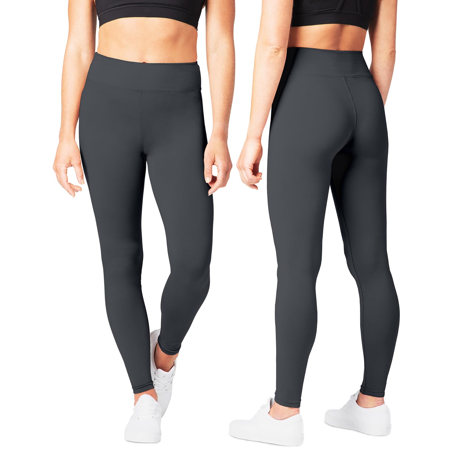 SATINA High Waisted Leggings for Women - Comfortable and Stretchy in Versatile Sizes and Colors