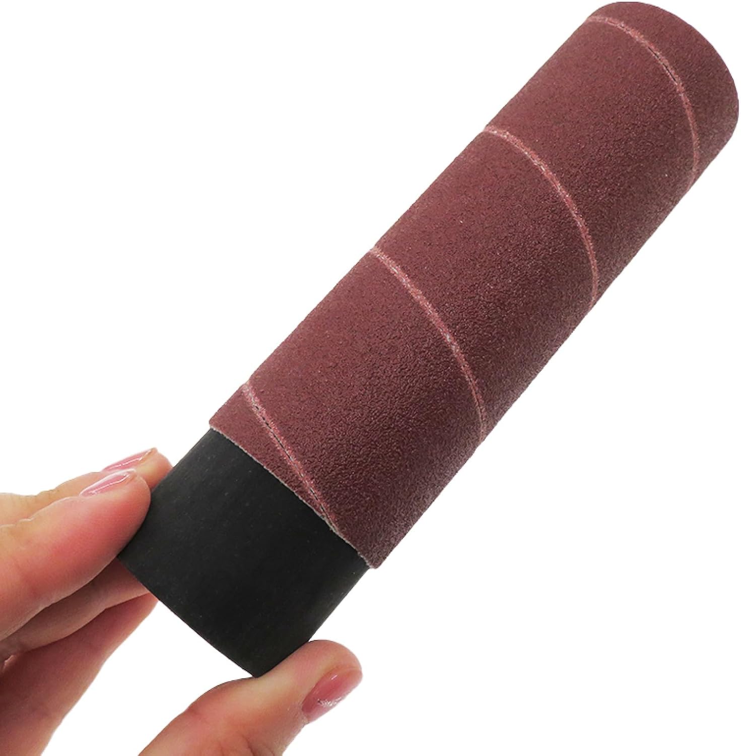 18 Pcs Spindle Sanding Sleeves 80# 120# 240# Grits 3 Each Of 1/2”,3/4”,1”,1-1/2”, 2” And 3” Aluminum Oxide Abrasive