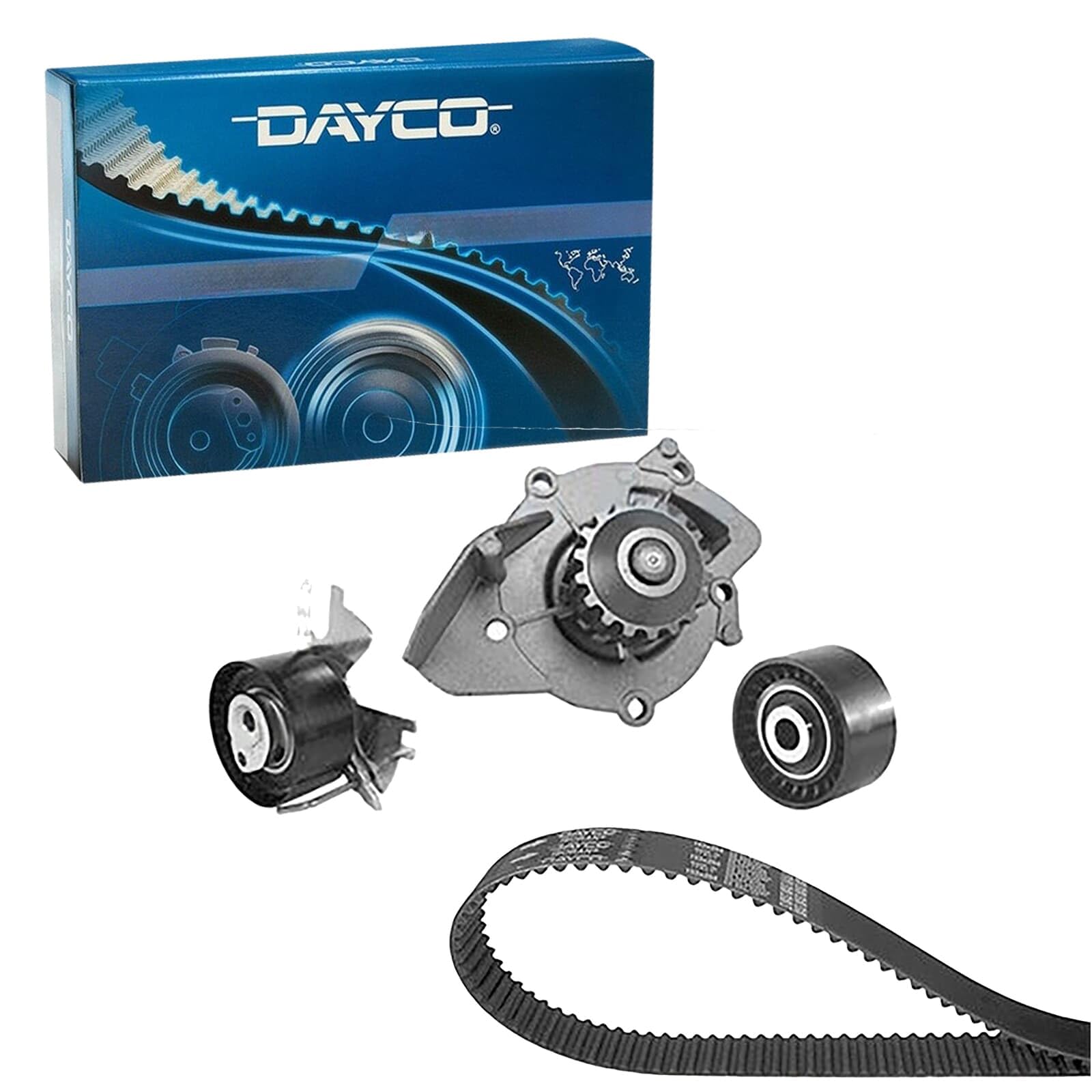 Dayco KTBWP9670 Bomba de Agua con Kit Correa Distribución