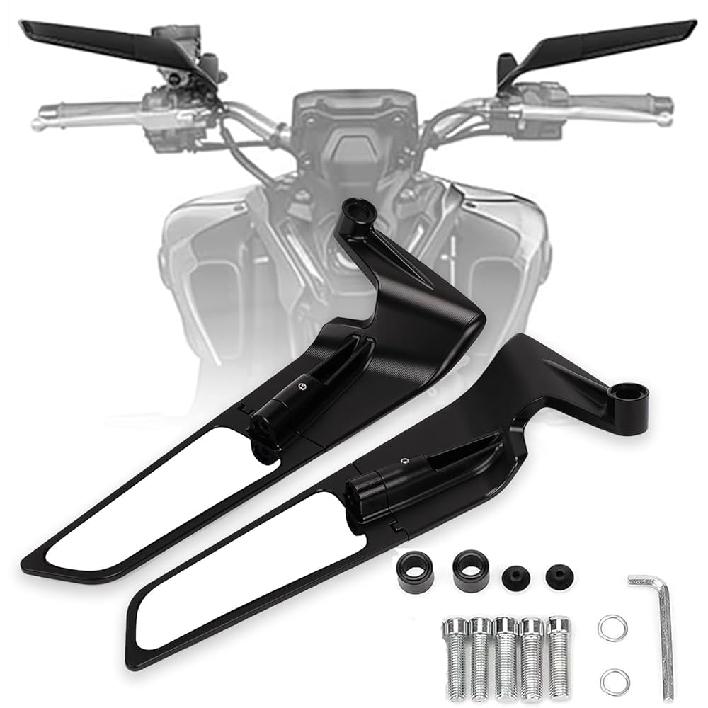 Amazon.com: XINGWU Motorcycle Mirrors Adjustable Rotating
