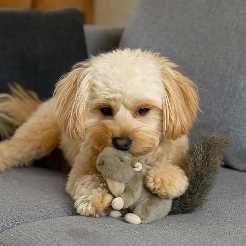 Miniatura 4 de SPOT Woodland Collection - Juguete para perros con chirriador, juguete de peluche para gruñir, juego interactivo para todas las razas de perros, 10