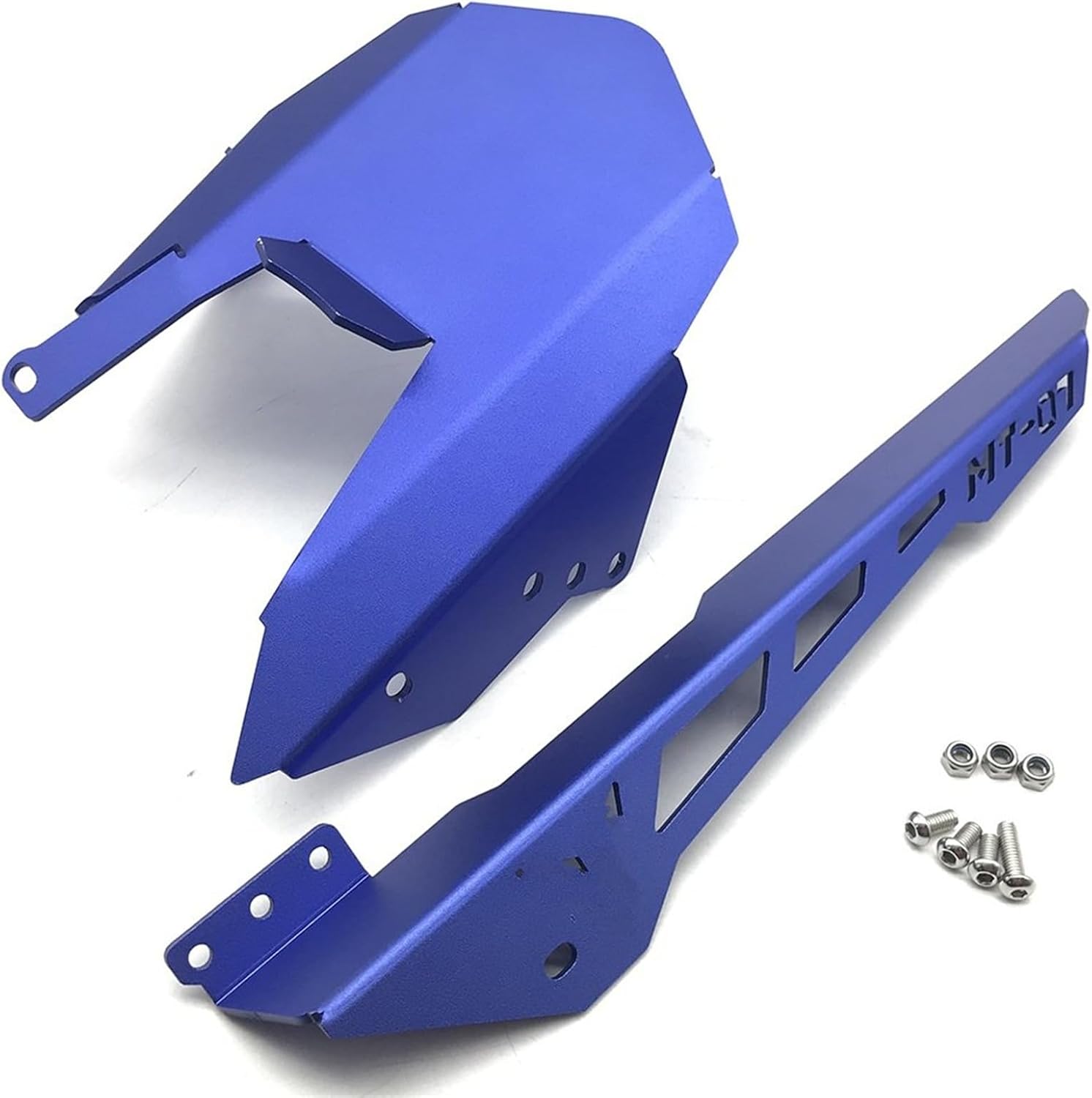 Modified Parts Motorcycle Rear Fender Mudguard with Chain Guard Protector Sprocket Cover for Yamaha Mt-07 Fz-07 2013-2020 2021 2022 2015 2016 2017