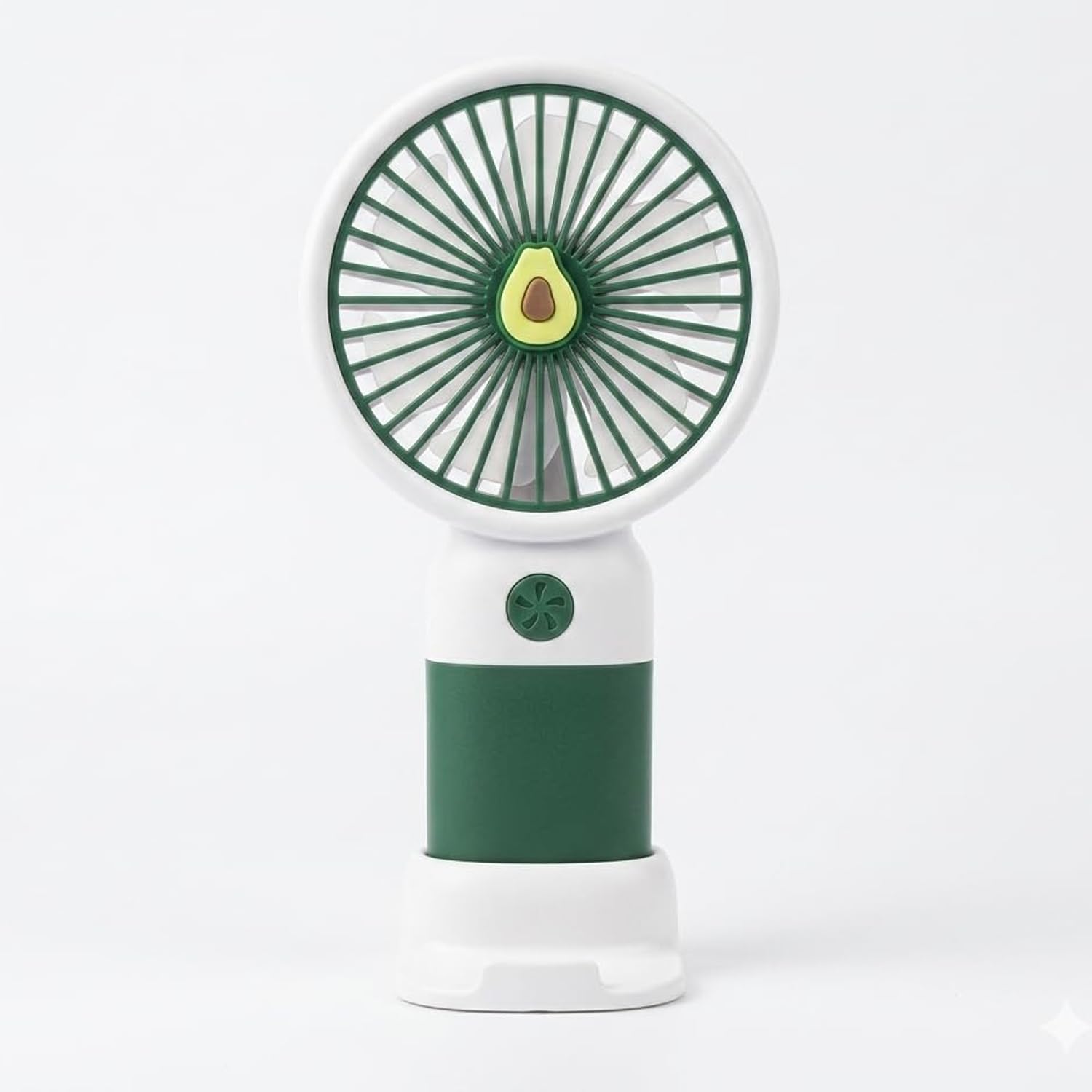 Portable Mini USB Rechargeable Fan - Handheld & Desk Cooling Fan, Strong Airflow, Silent Operation, USB Charging Personal Fan for Home, Office, Travel, Camping & Outdoor Use– 3-Speed (Green)-image-46