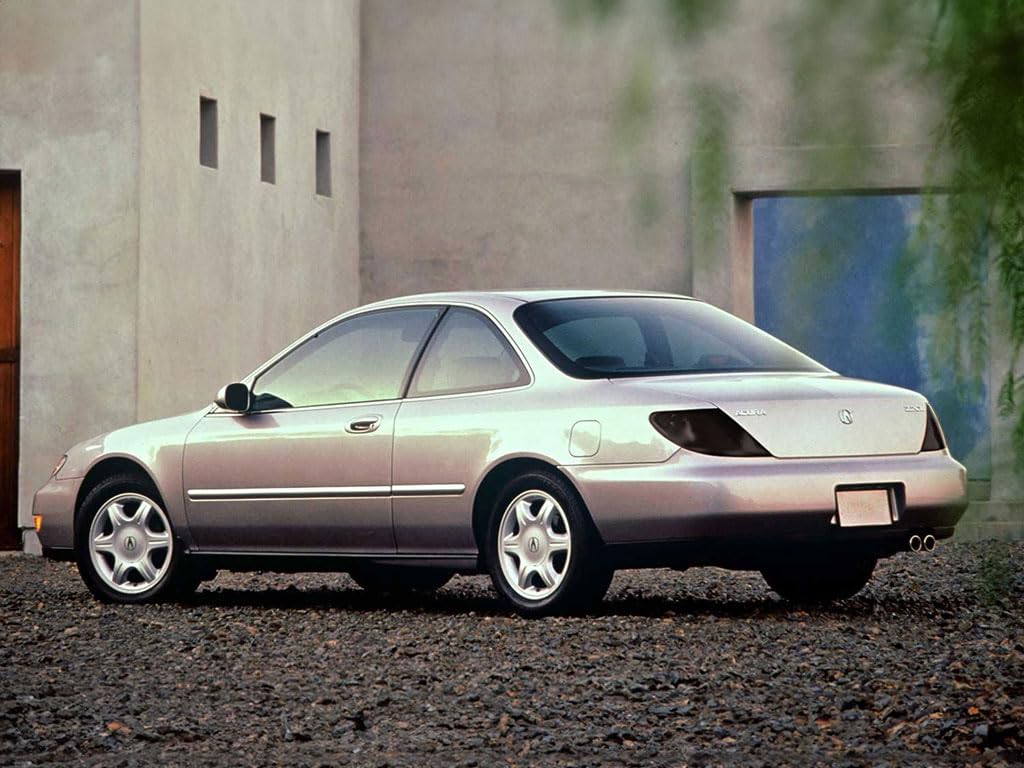 Rvinyl Tail Light Tint Covers Compatible with Acura CL 1997-2000 - Smoke