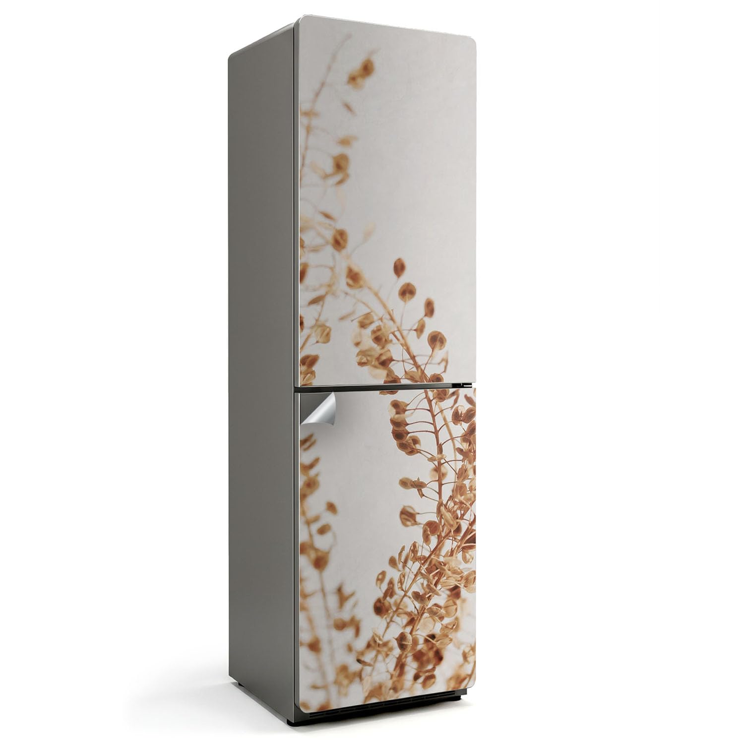 Sticker protection frigo anti-rayures 60x205 cm pour masquer les défauts