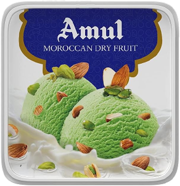Ice Cream - Moroccan Dry Fruit, 1L Pack