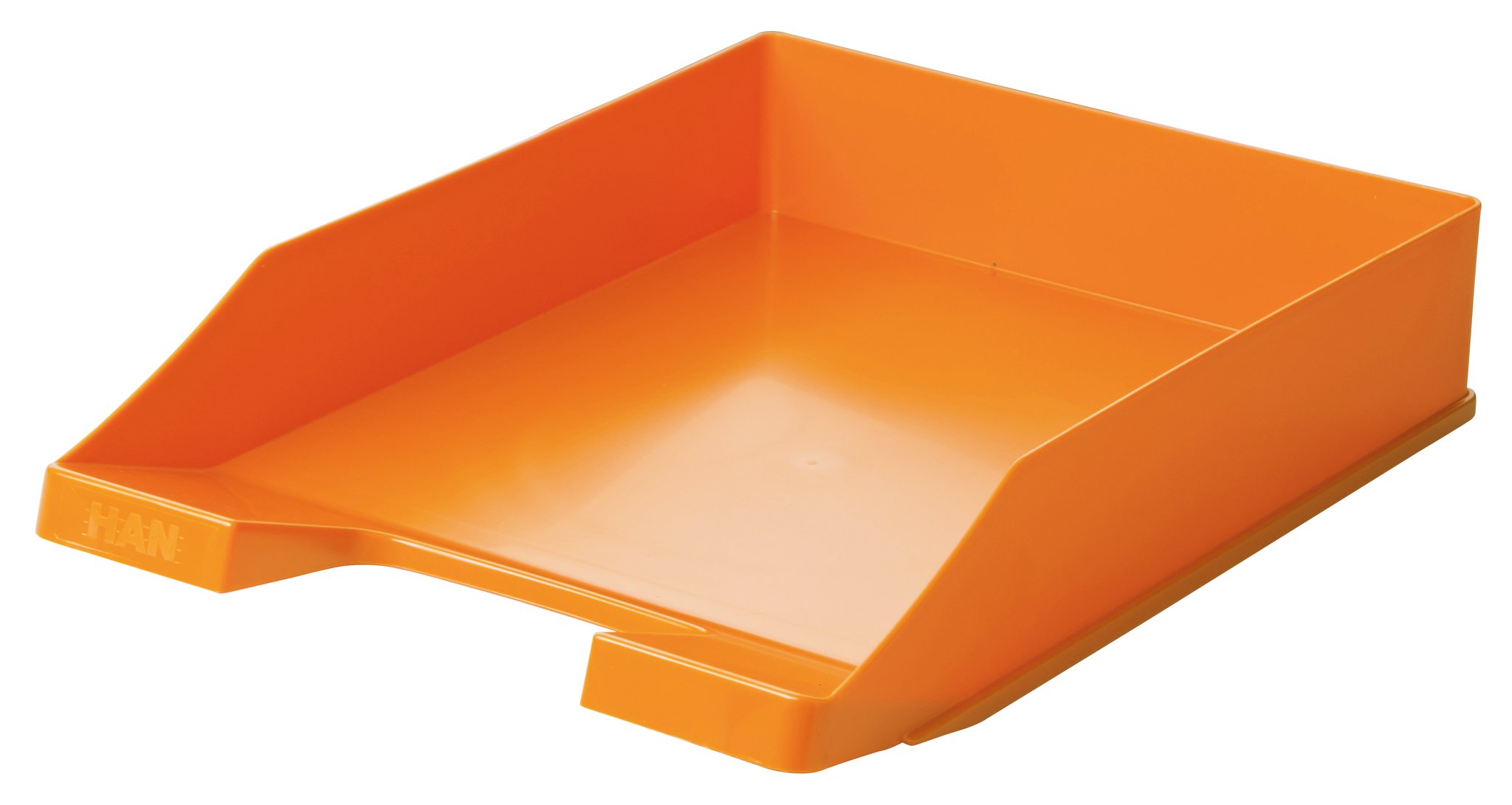 Han Klassik Letter Tray A4/C4 Stackable Heavy Duty Modern Trendy Orange Colour