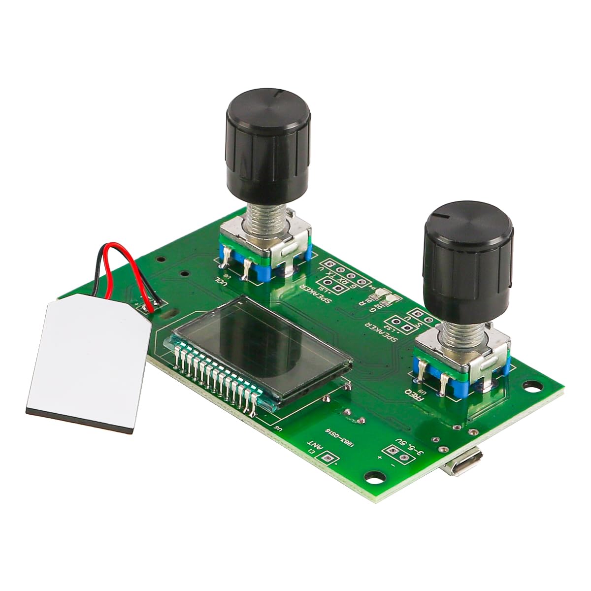 DollaTek Module Radio FM Stéréo Module Récepteur Radio FM Stéréo Numérique pour Bricolage