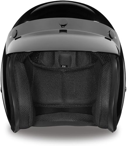 Miniatura 2 de Daytona Helmets Colorido casco de motocicleta para niños máxima seguridad para jóvenes jinetes, ajuste ligero y cómodo, duradero, protección