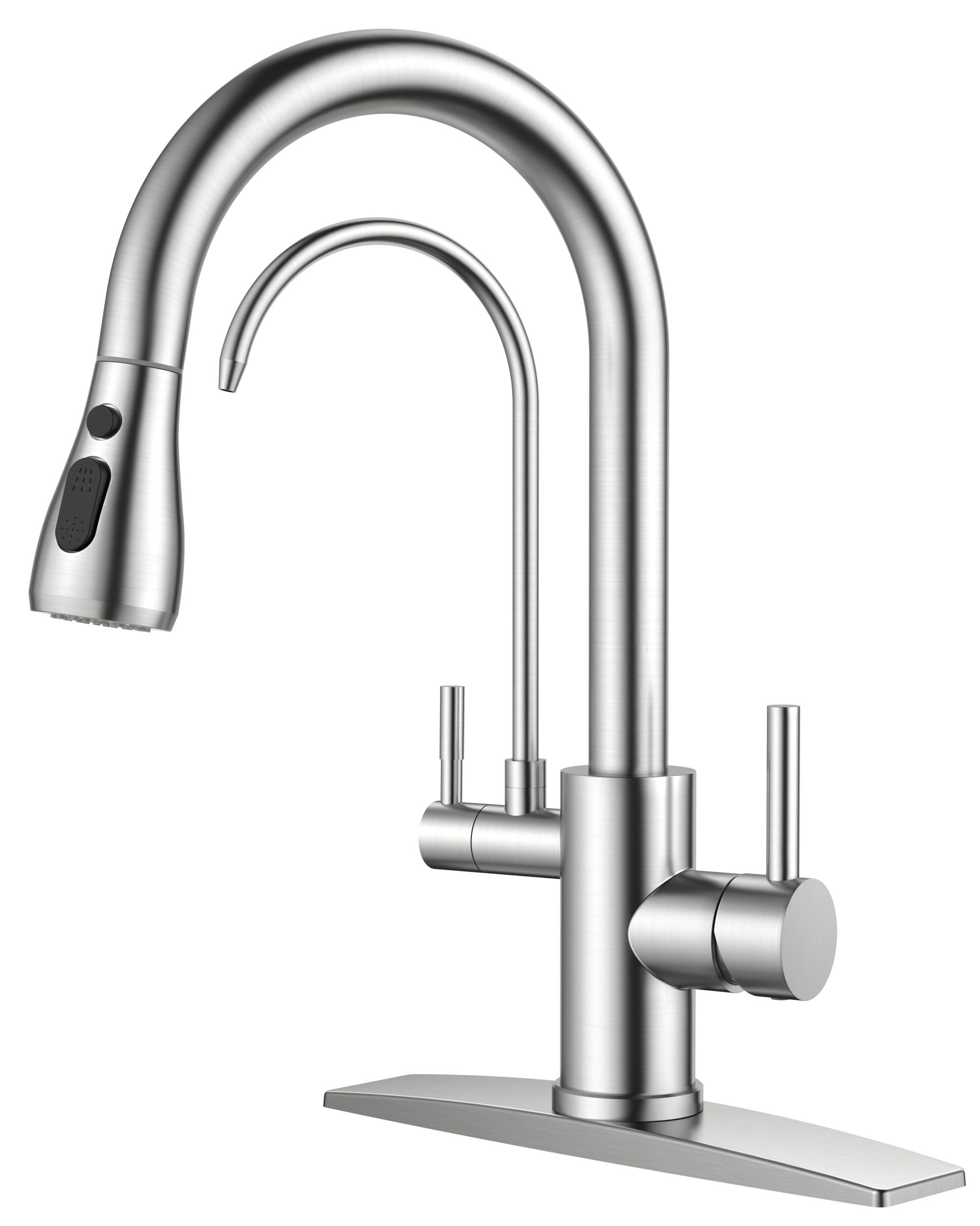FORIOUS Kitchen Faucets with Water Filter