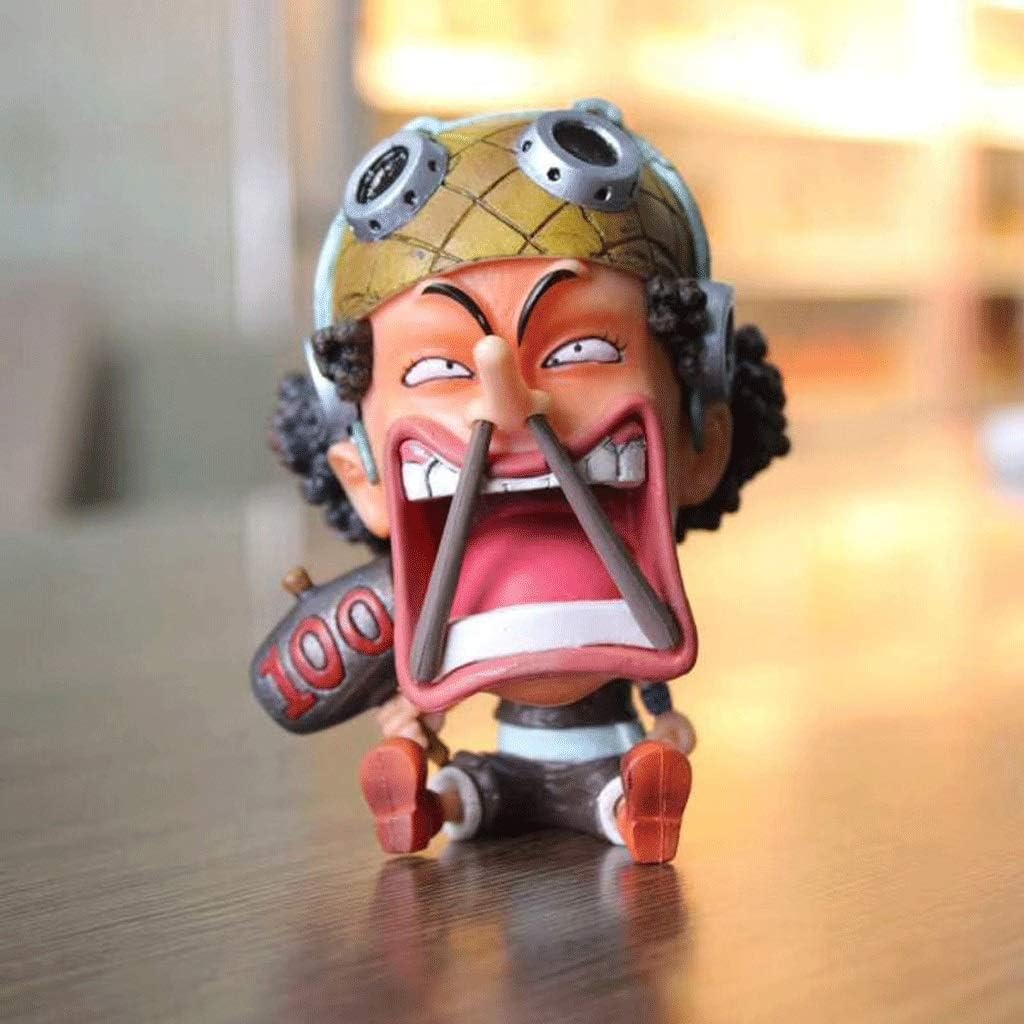 Amazon Co Jp ワンピースロング鼻ウソップpvc箱入りアクションフィギュア3 9インチ ホビー