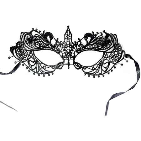 Masque en dentelle - Déguisement pour carnaval, Halloween - Style 