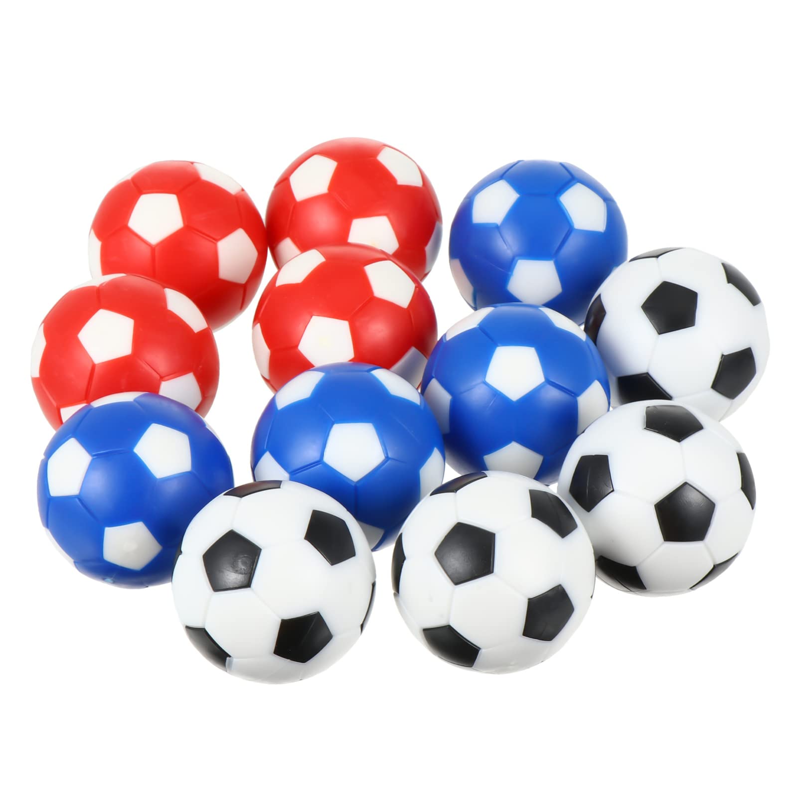 Pack De 12 Pelotas De Futbolín De 28 Mm - Oficiales, De Material HIPS Resistente, Para Repuesto O Juego Extra