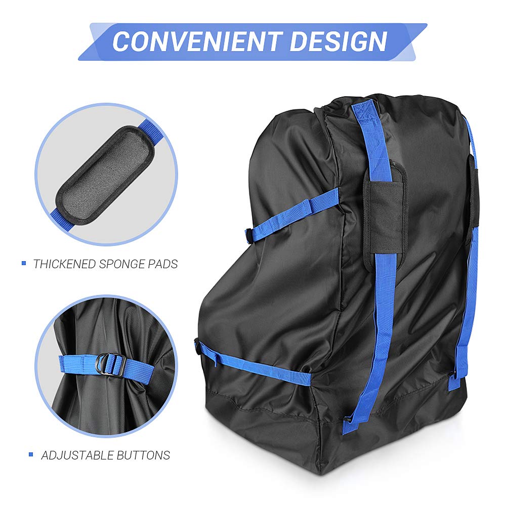 YOOFAN Sacca Porta Passeggino-Impermeabile Borsa Viaggio, per Aereo con ID Finestra, Cinghie a Manoa e Tracolla Regolabile- Perfetta Seggiolino Auto Passeggino