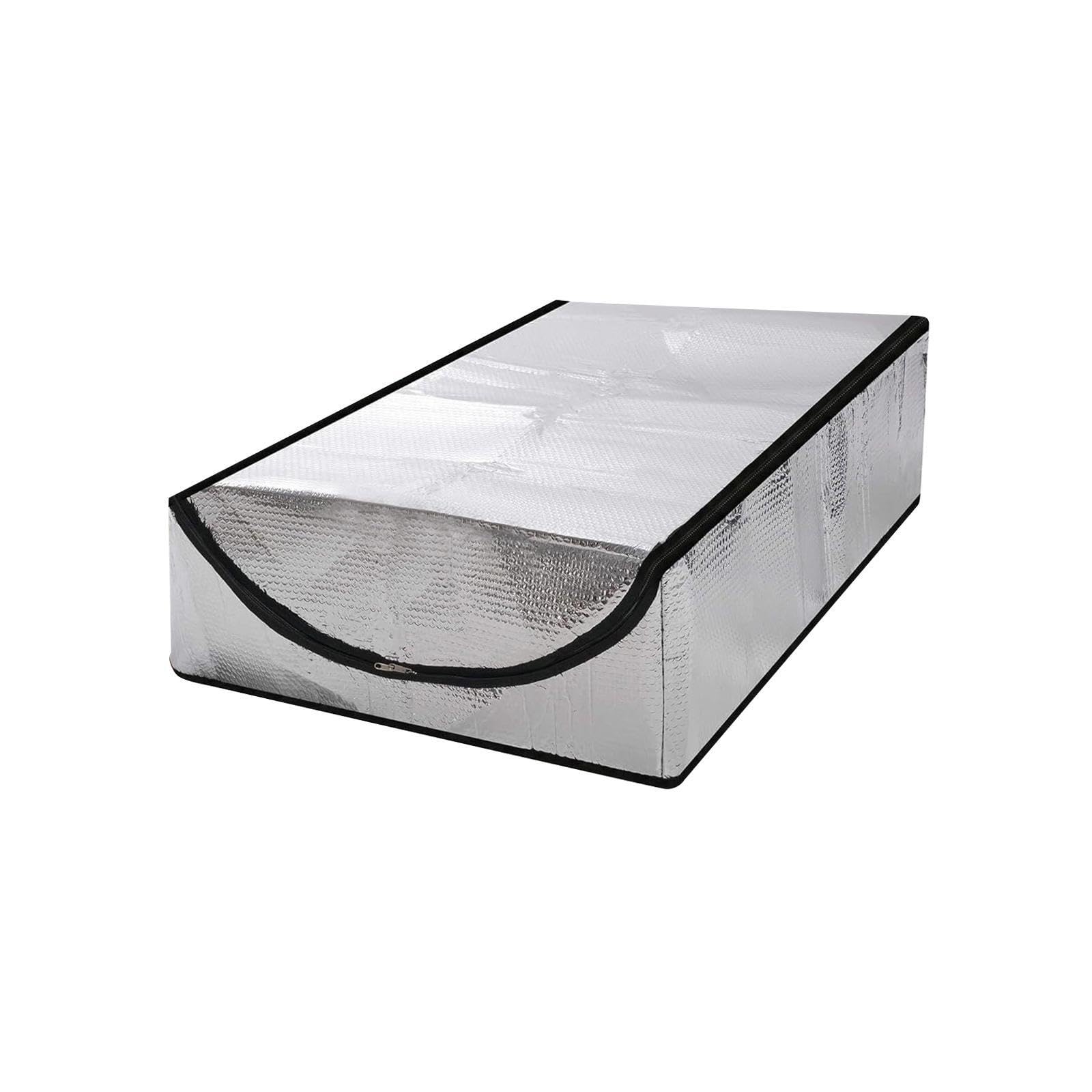 QUILSTM Fireproof Ladder Insulation Cover Accessories Easy Attic Insulation Cover Supplies Durable Aluminum Film Stairs Attic Stairway Insulator Aluminum Film