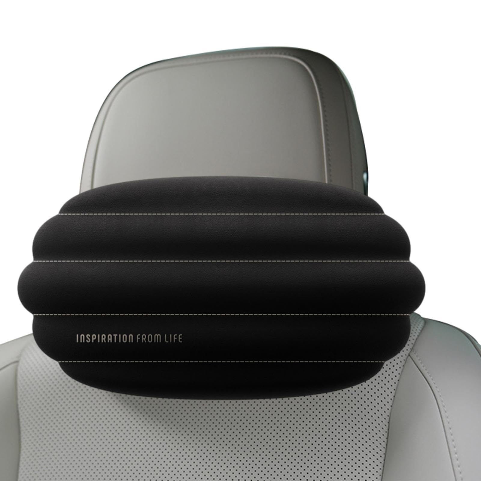 Oreiller cervical de siège auto coussin de sommeil à mémoire de forme avec