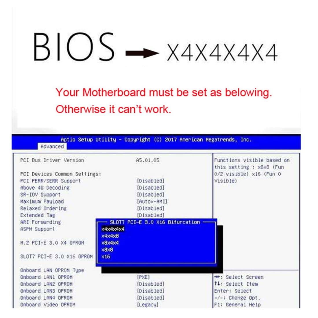 chenyang Four 4X Slimline SFF-8654 X4 NVME to PCI-Express X16 3.0 4.0 Raid Card VROC Raid0 Hyper Adapter